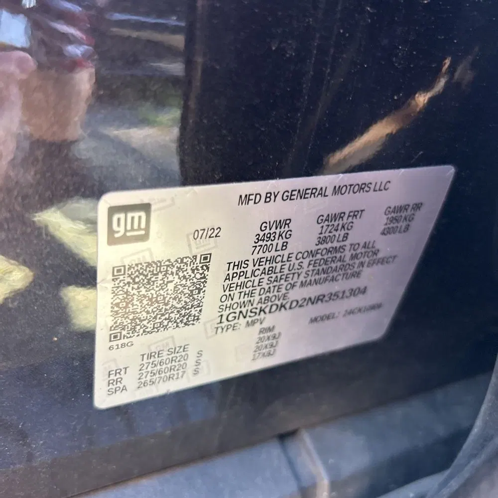 2022 Chevrolet Suburban Z71