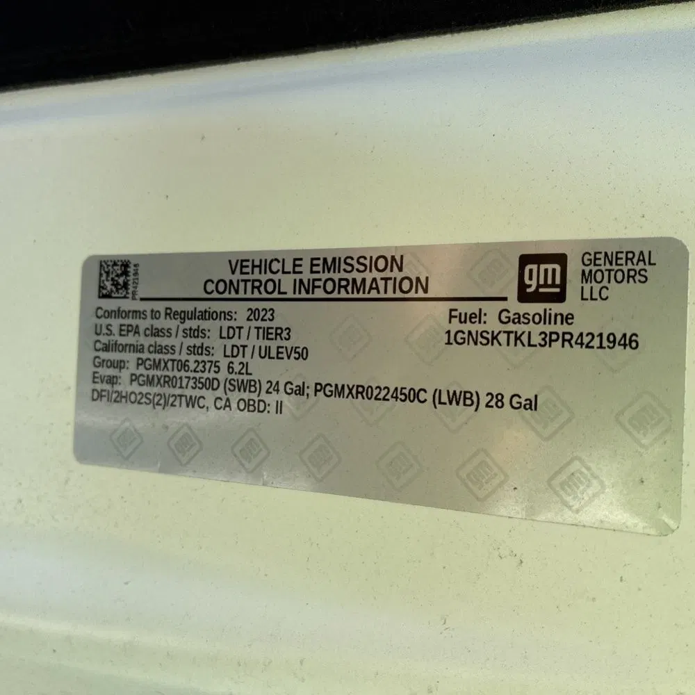 2023 Chevrolet Tahoe High Country