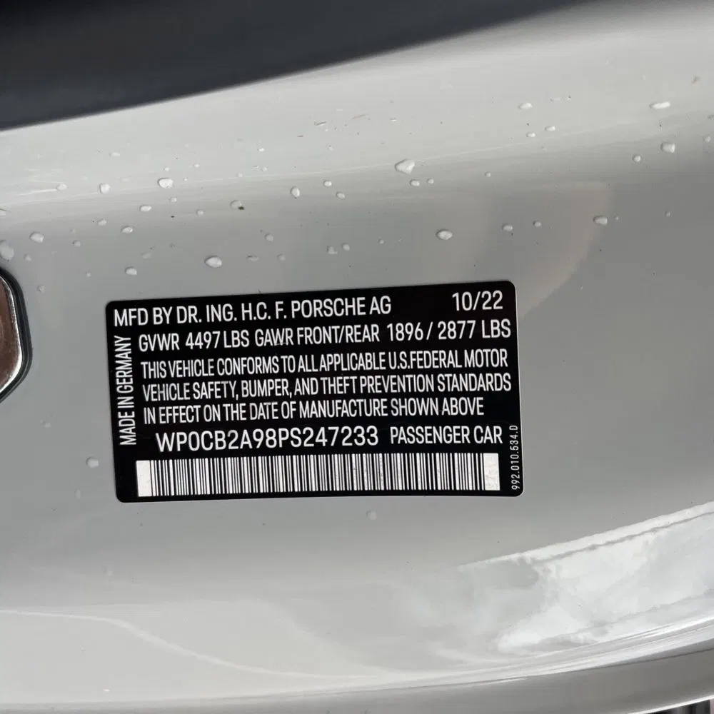 2023 Porsche 911 Carrera GTS