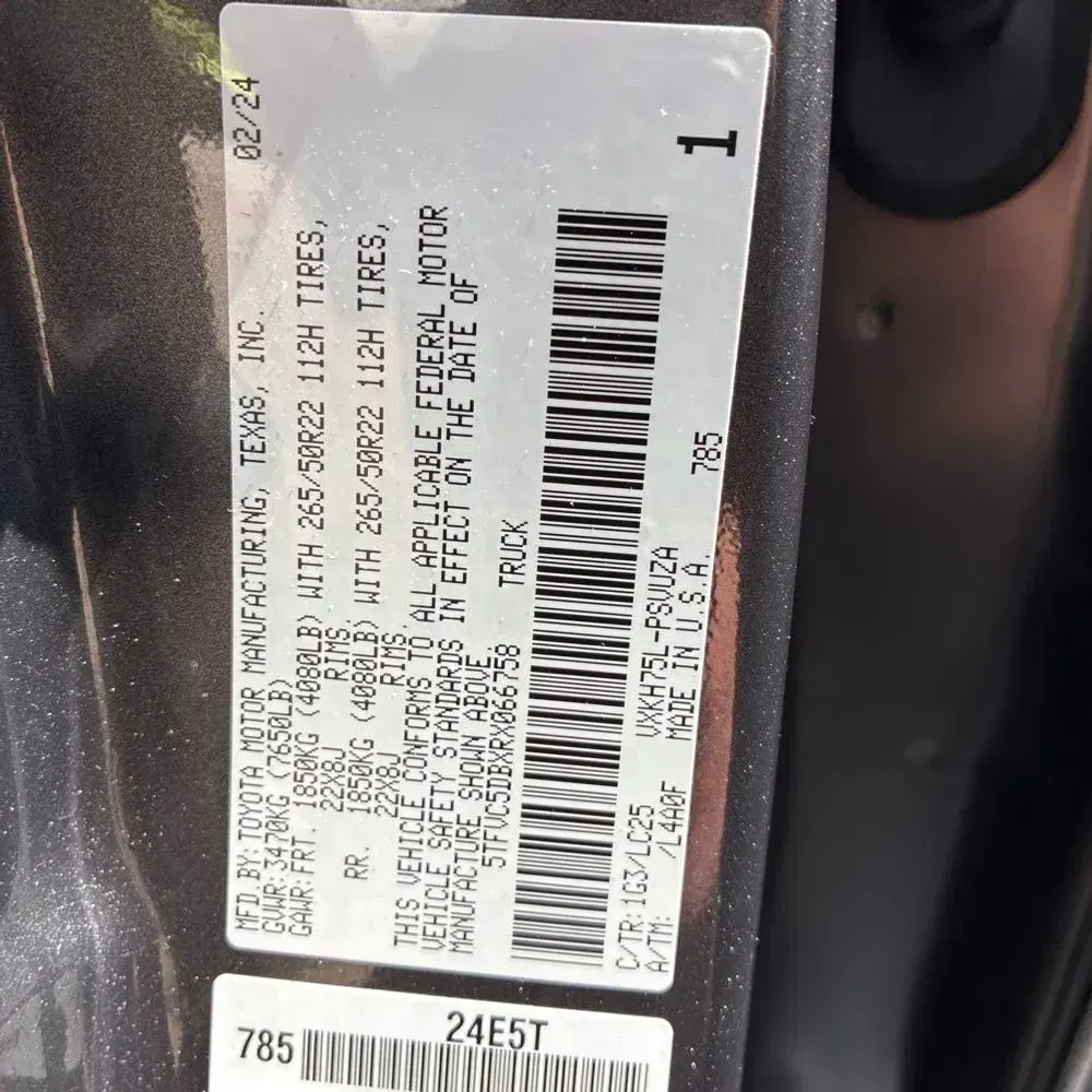 2024 Toyota Tundra Capstone HV