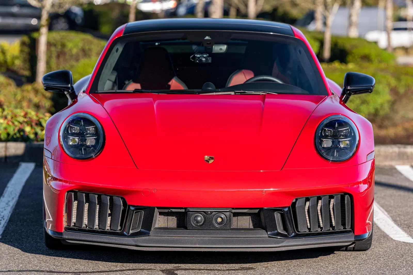 2025 Porsche 911 Carrera 4 GTS Coupe - ~4,800 Miles, 532-hp Turbo Hybrid Flat-6, AWD, Carmine Red, $43,000+ in Options