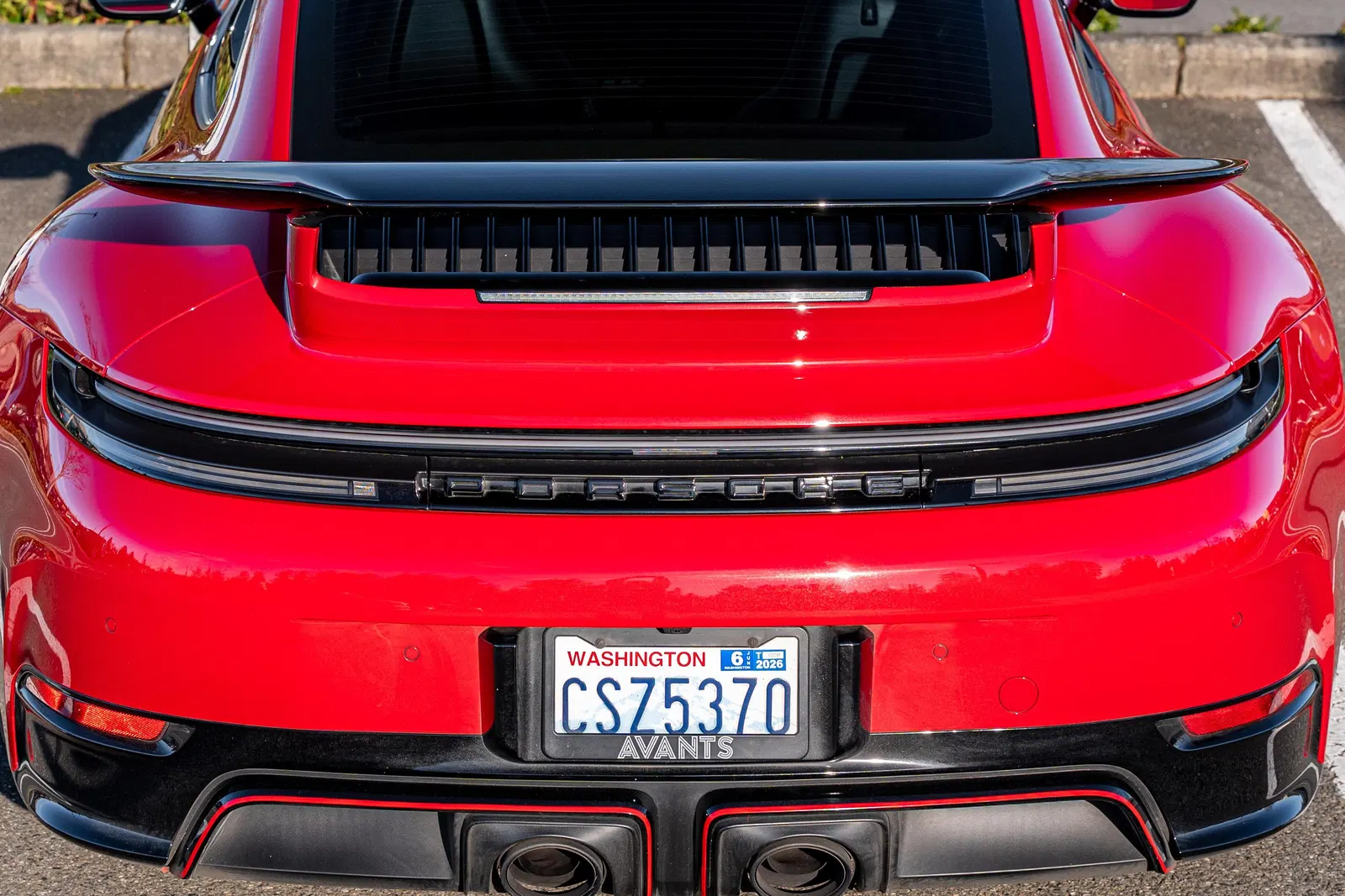 2025 Porsche 911 Carrera 4 GTS Coupe - ~4,800 Miles, 532-hp Turbo Hybrid Flat-6, AWD, Carmine Red, $43,000+ in Options
