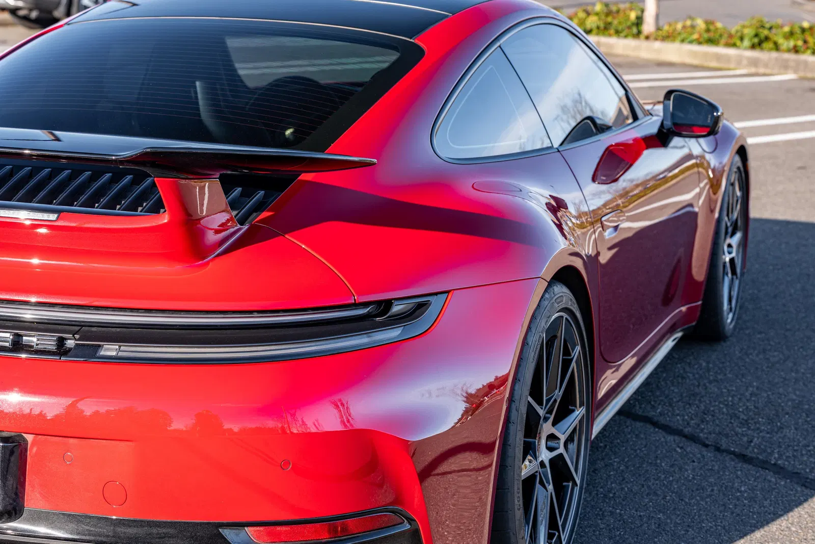 2025 Porsche 911 Carrera 4 GTS Coupe - ~4,800 Miles, 532-hp Turbo Hybrid Flat-6, AWD, Carmine Red, $43,000+ in Options