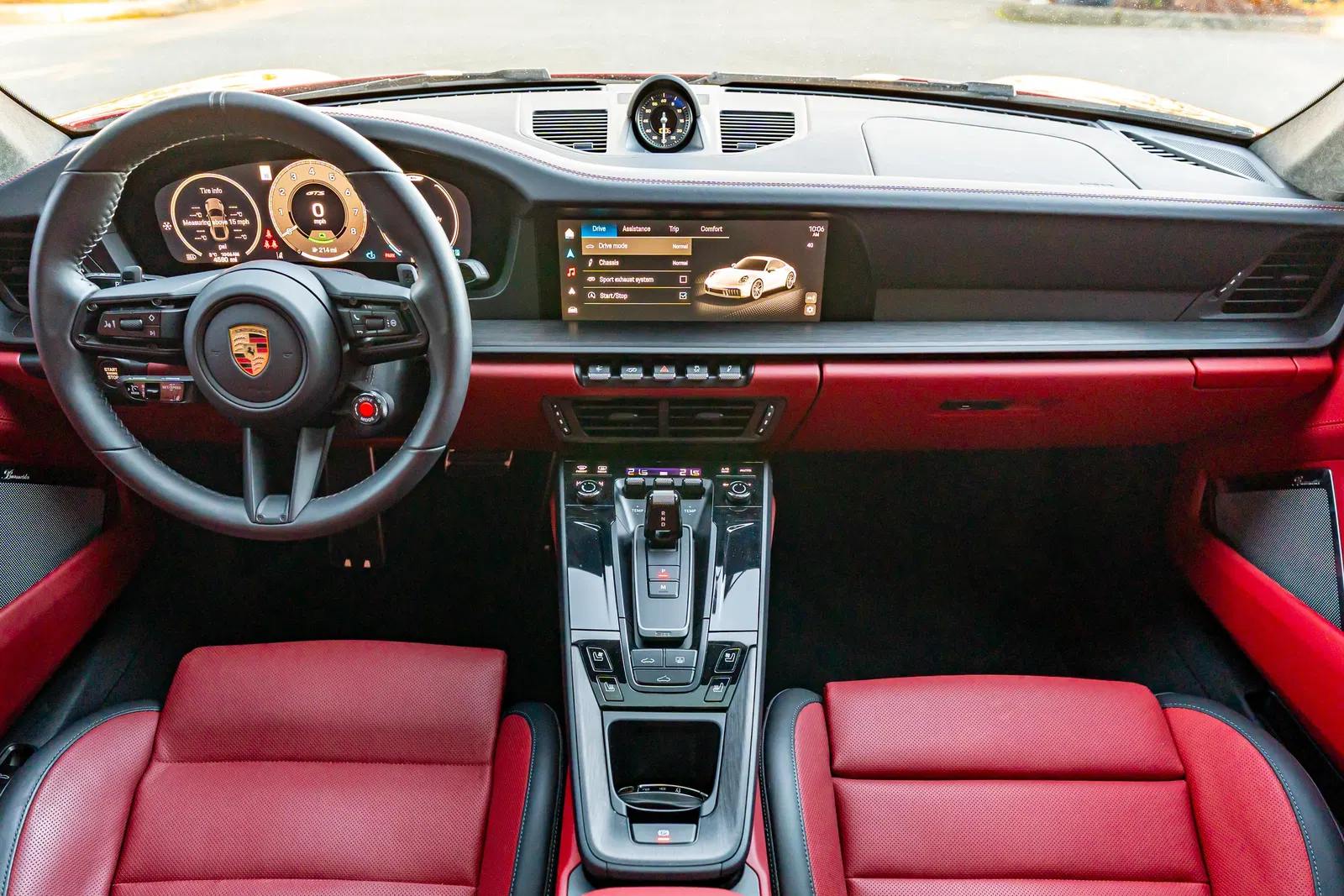 2025 Porsche 911 Carrera 4 GTS Coupe - ~4,800 Miles, 532-hp Turbo Hybrid Flat-6, AWD, Carmine Red, $43,000+ in Options