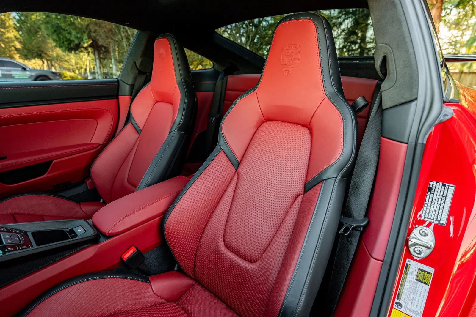 2025 Porsche 911 Carrera 4 GTS Coupe - ~4,800 Miles, 532-hp Turbo Hybrid Flat-6, AWD, Carmine Red, $43,000+ in Options