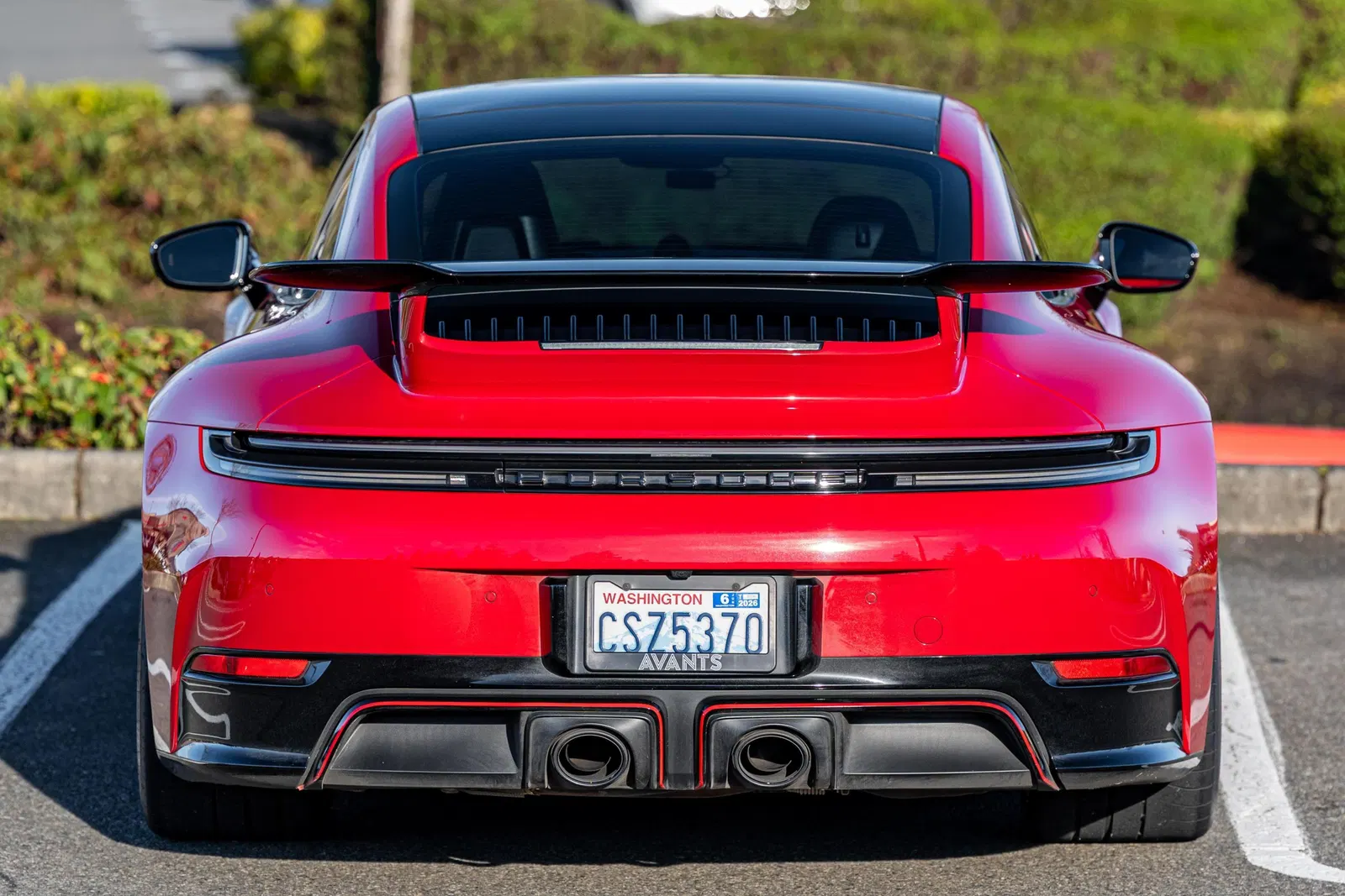 2025 Porsche 911 Carrera 4 GTS Coupe - ~4,800 Miles, 532-hp Turbo Hybrid Flat-6, AWD, Carmine Red, $43,000+ in Options