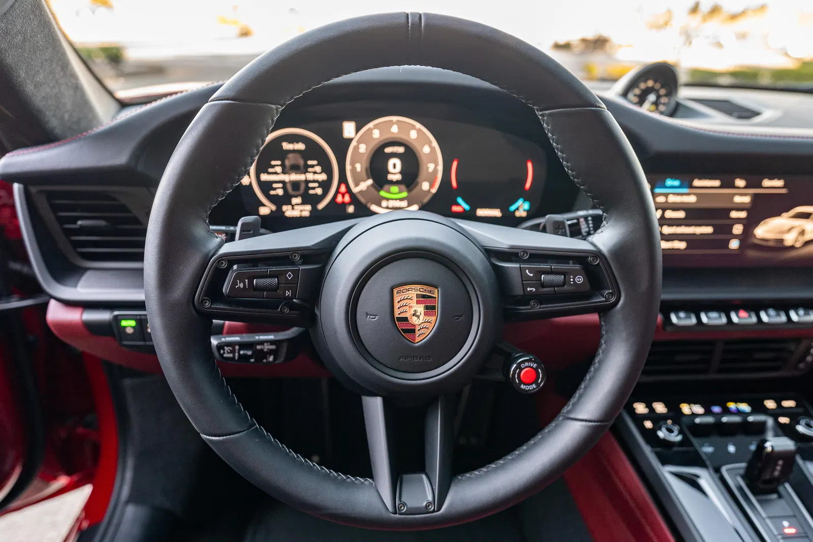 2025 Porsche 911 Carrera 4 GTS Coupe - ~4,800 Miles, 532-hp Turbo Hybrid Flat-6, AWD, Carmine Red, $43,000+ in Options