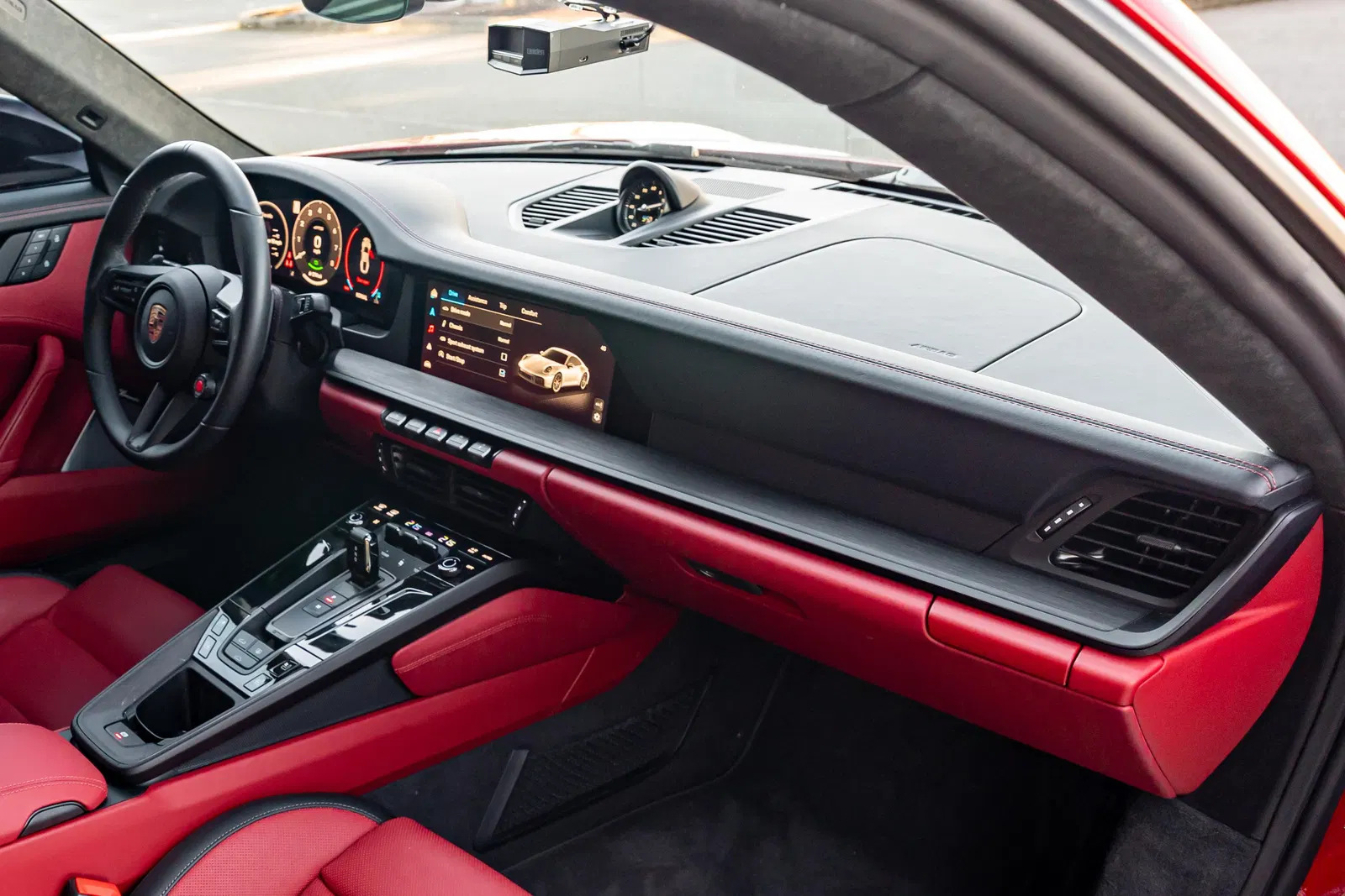 2025 Porsche 911 Carrera 4 GTS Coupe - ~4,800 Miles, 532-hp Turbo Hybrid Flat-6, AWD, Carmine Red, $43,000+ in Options