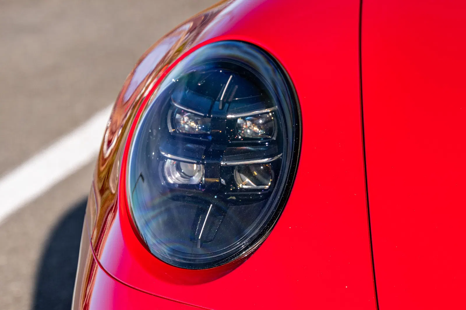 2025 Porsche 911 Carrera 4 GTS Coupe - ~4,800 Miles, 532-hp Turbo Hybrid Flat-6, AWD, Carmine Red, $43,000+ in Options