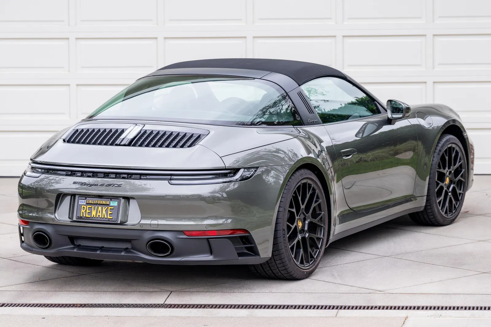 2024 Porsche 911 Targa 4 GTS - 1k miles, 7-Speed Manual Transmission, Aventurine Green Metallic