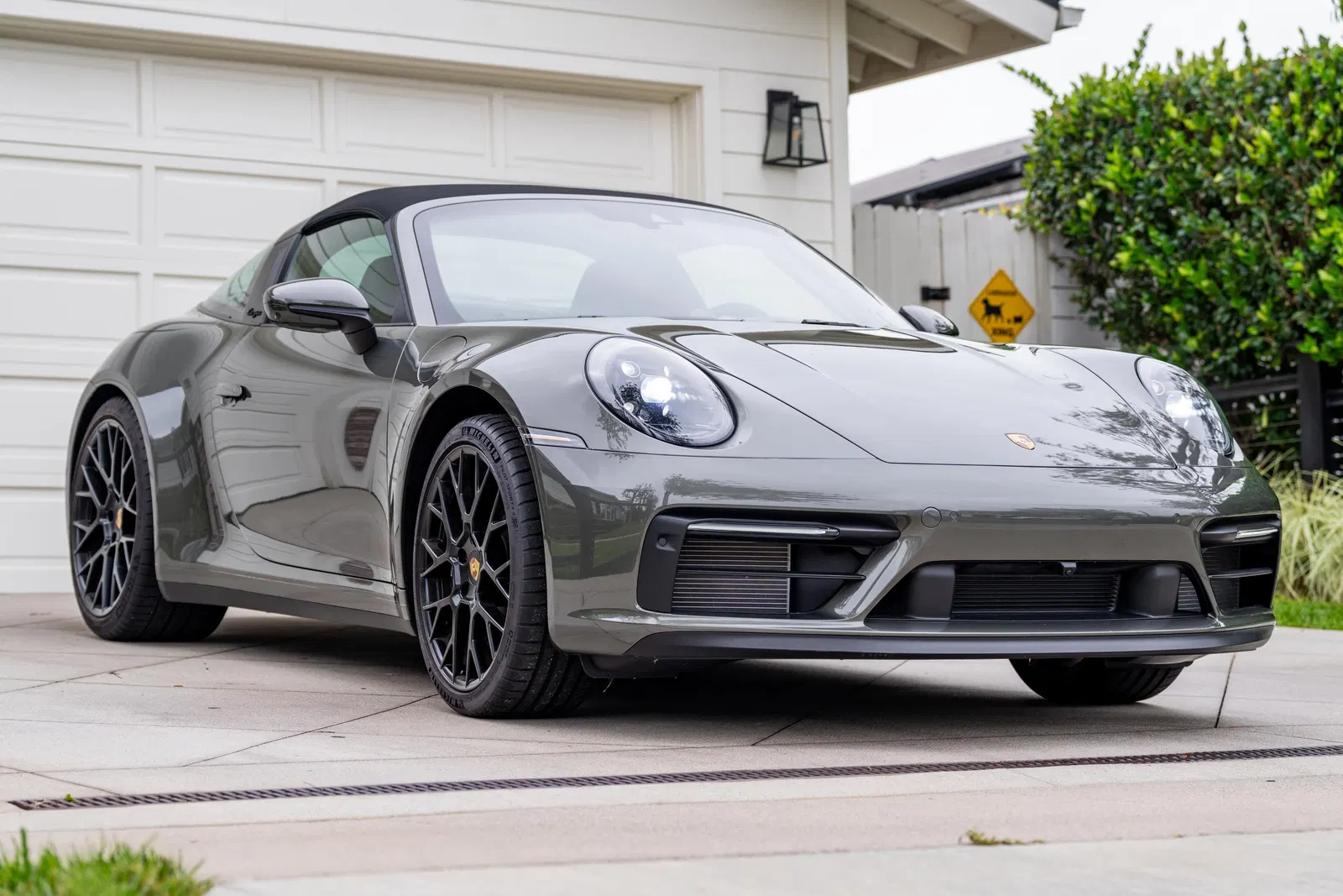 2024 Porsche 911 Targa 4 GTS - 1k miles, 7-Speed Manual Transmission, Aventurine Green Metallic