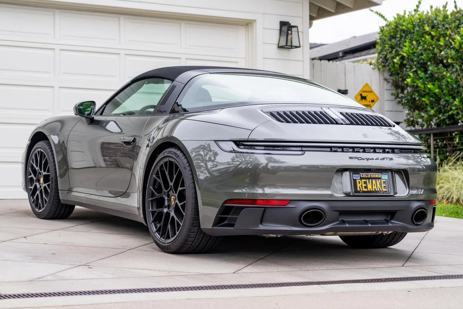 2024 Porsche 911 Targa 4 GTS - 1k miles, 7-Speed Manual Transmission, Aventurine Green Metallic
