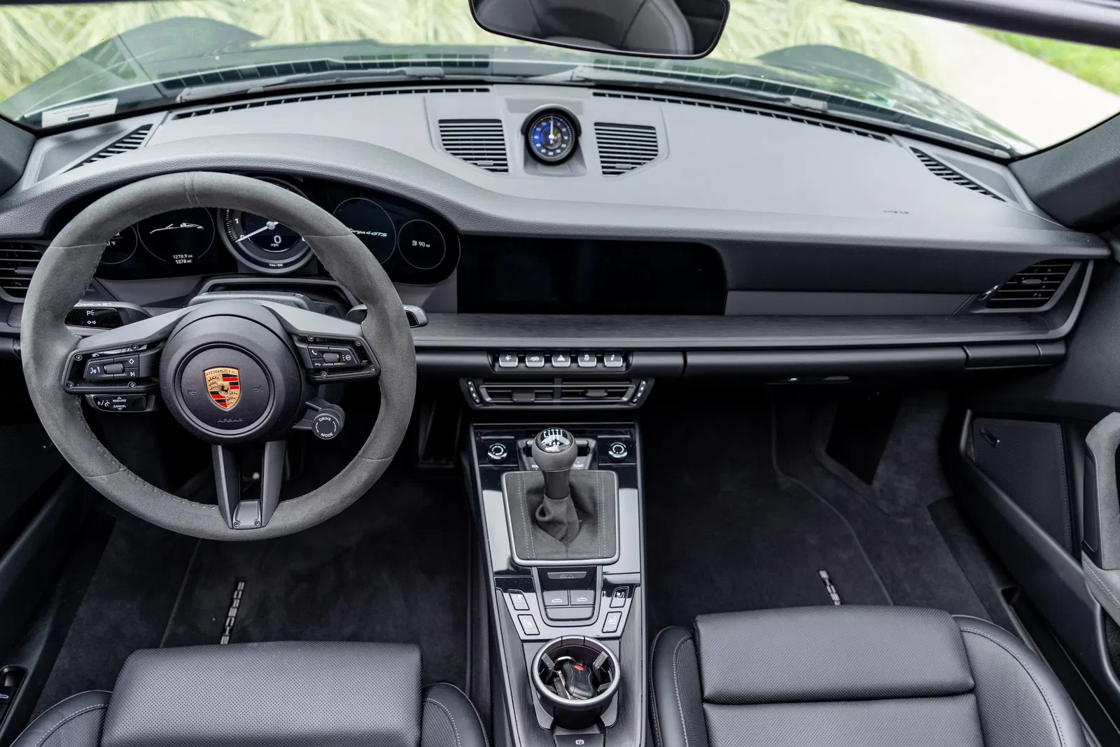 2024 Porsche 911 Targa 4 GTS - 1k miles, 7-Speed Manual Transmission, Aventurine Green Metallic
