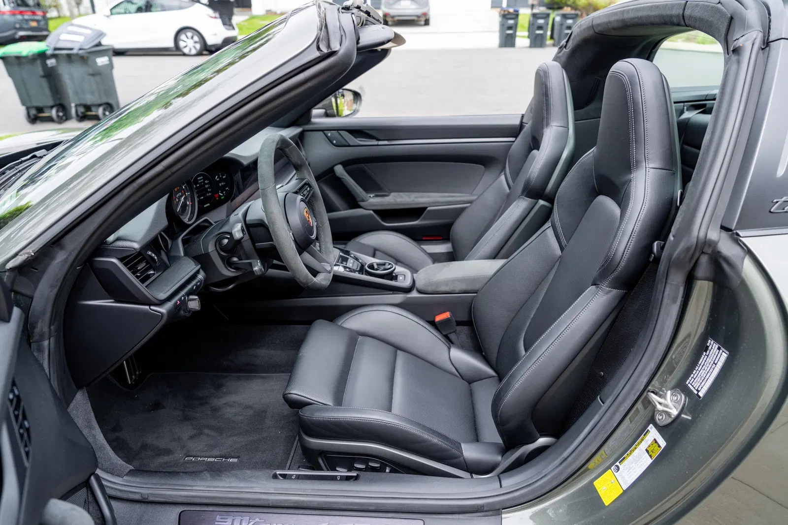 2024 Porsche 911 Targa 4 GTS - 1k miles, 7-Speed Manual Transmission, Aventurine Green Metallic