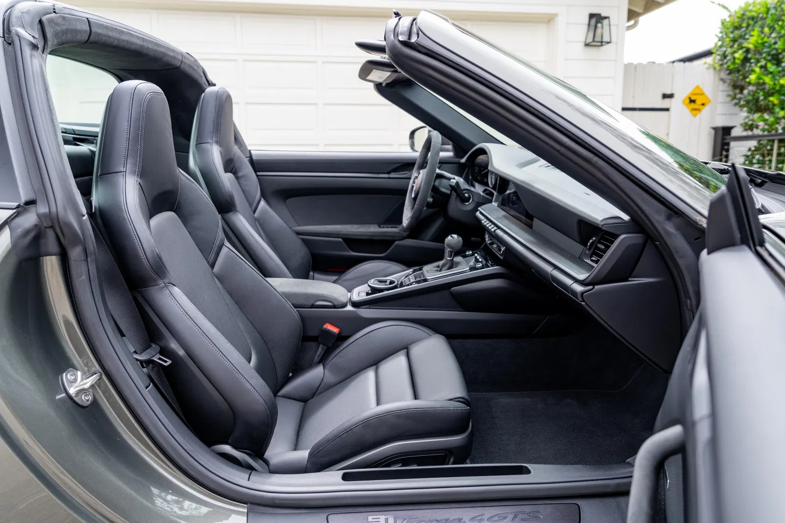 2024 Porsche 911 Targa 4 GTS - 1k miles, 7-Speed Manual Transmission, Aventurine Green Metallic