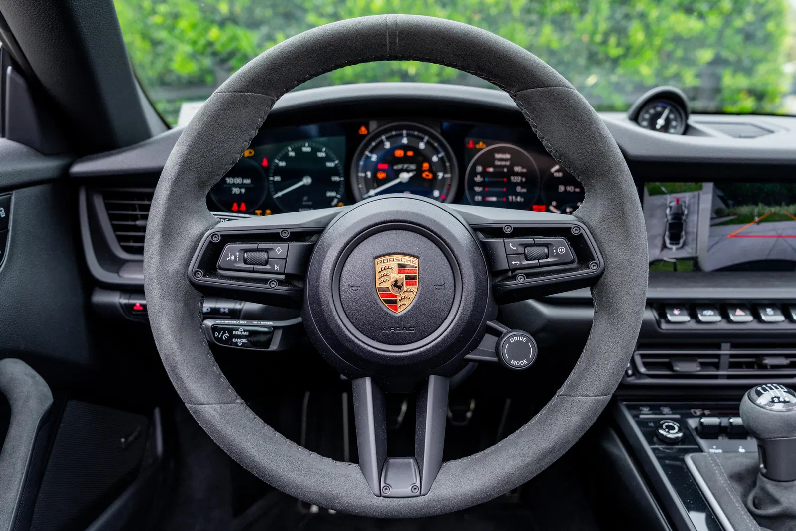 2024 Porsche 911 Targa 4 GTS - 1k miles, 7-Speed Manual Transmission, Aventurine Green Metallic