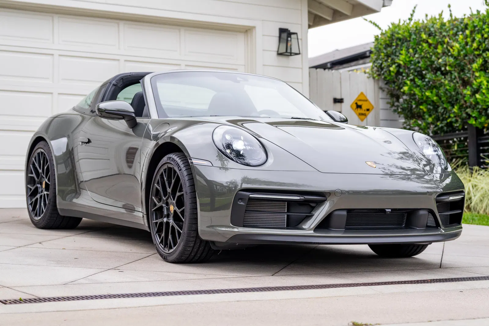 2024 Porsche 911 Targa 4 GTS - 1k miles, 7-Speed Manual Transmission, Aventurine Green Metallic