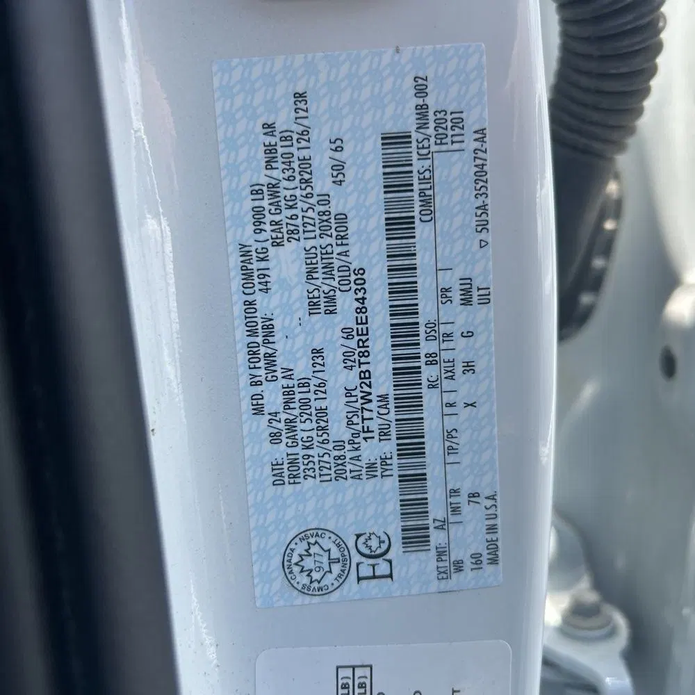 2024 Ford F250 S/D Platinum