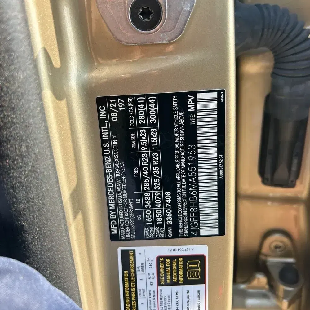 2021 Mercedes-Benz GLS Mercedes-Maybach GLS 600 4MATIC