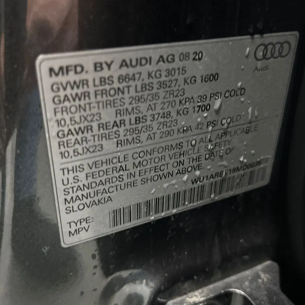 2021 Audi RS Q8