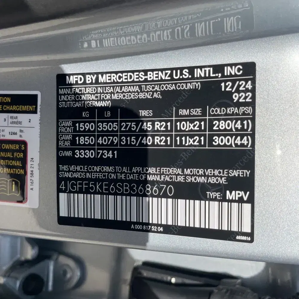 2025 Mercedes-Benz GLS GLS 450