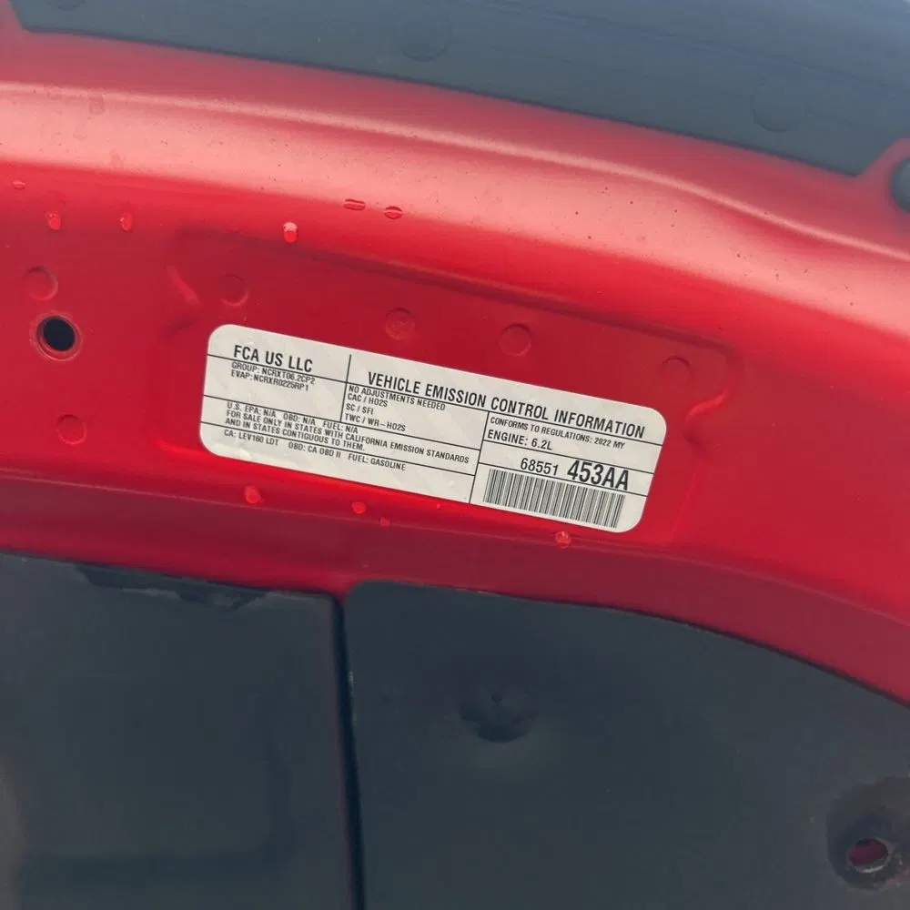 2022 Ram 1500 TRX