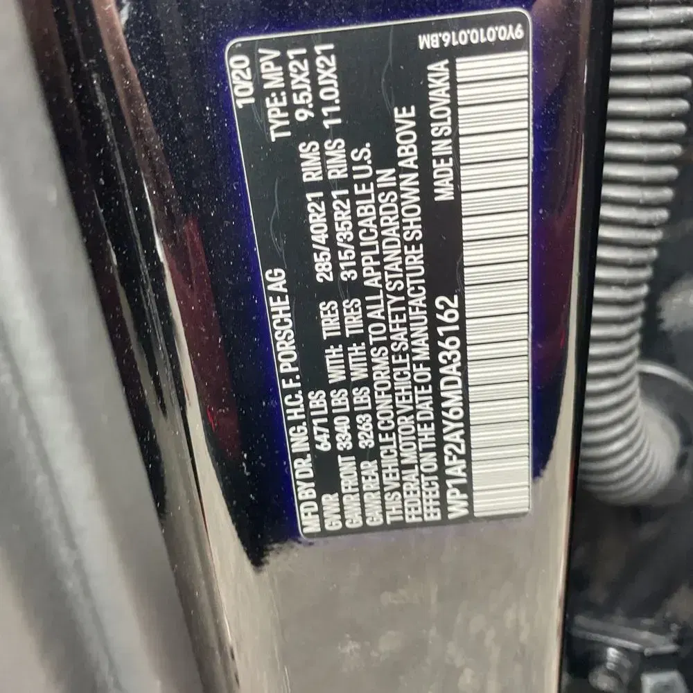 2021 Porsche Cayenne Turbo