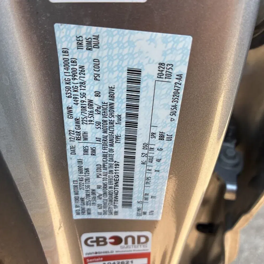2022 Ford F-450 Super Duty Limited