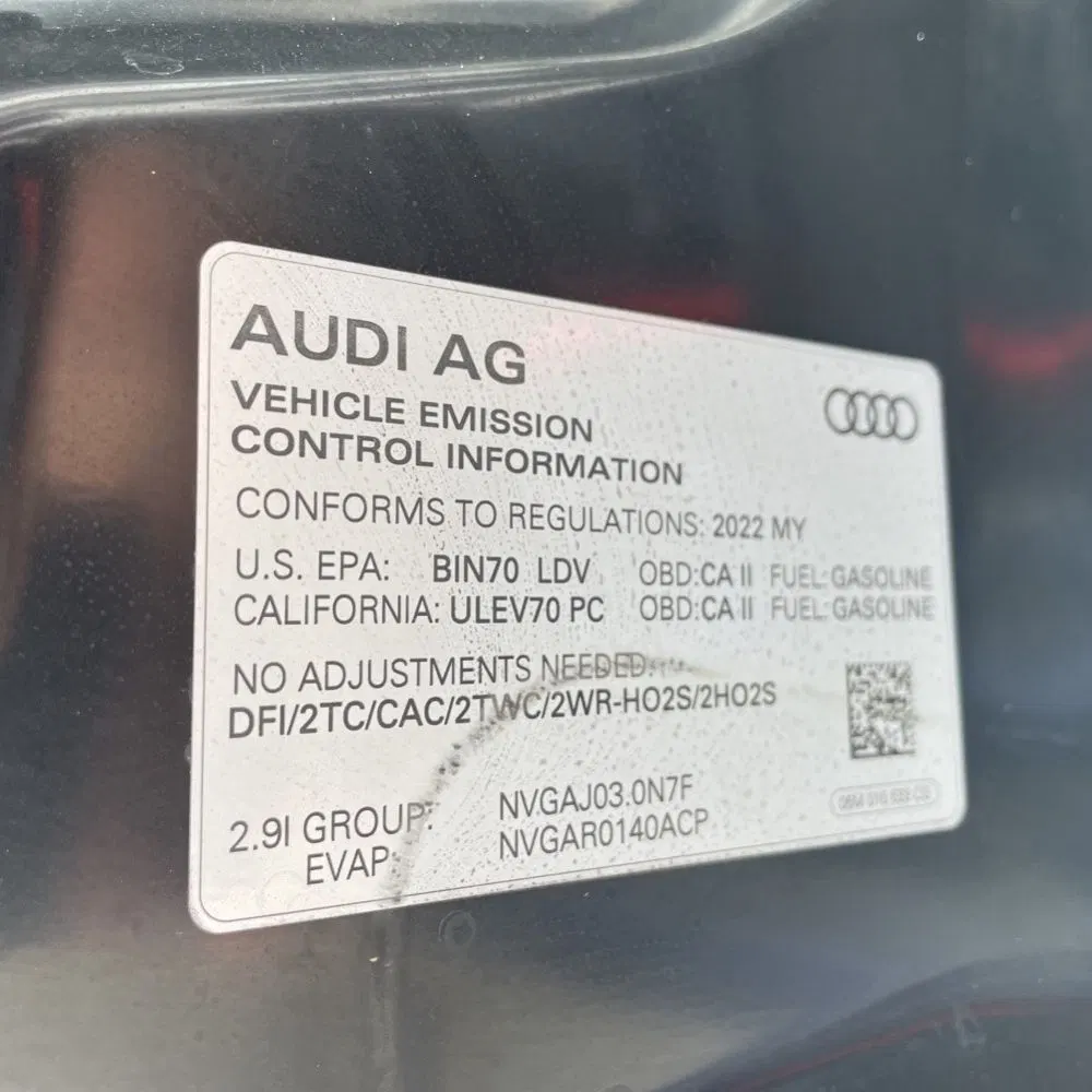 2022 Audi RS 5