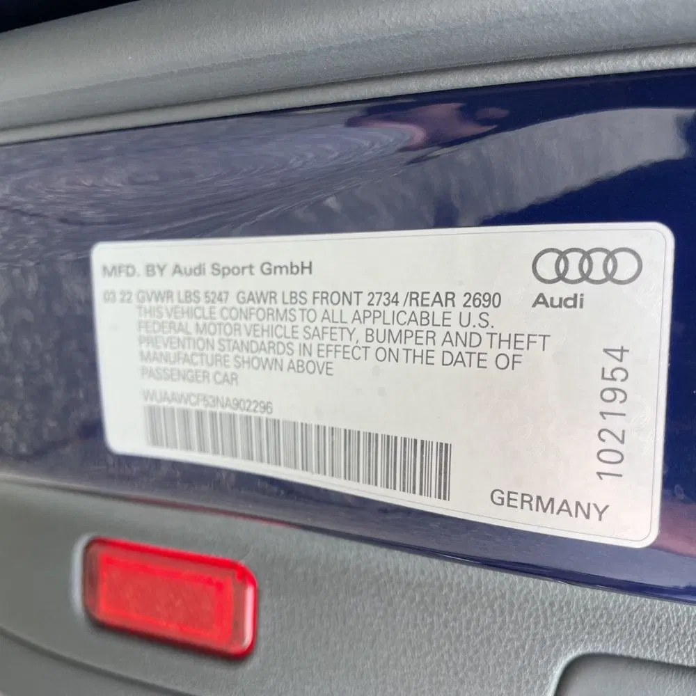 2022 Audi RS 5