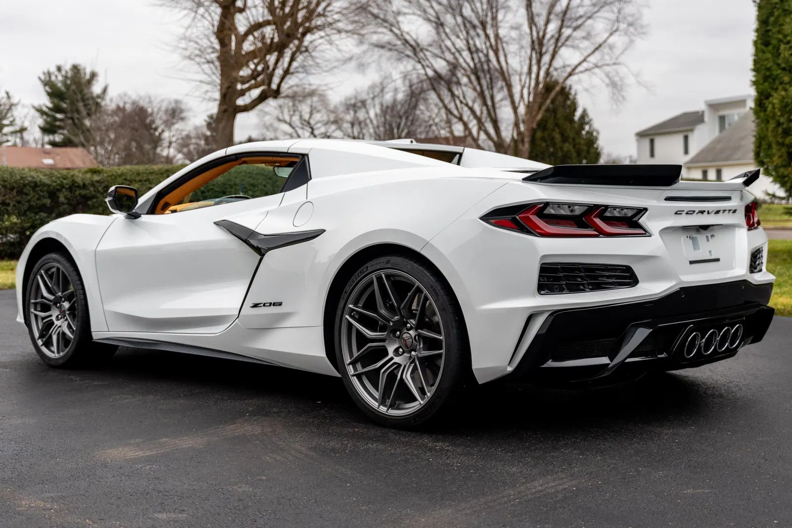 2023 Chevrolet Corvette Z06 Convertible - ~200 Miles, 670-hp LT6 V8, 3LZ Trim, Arctic White