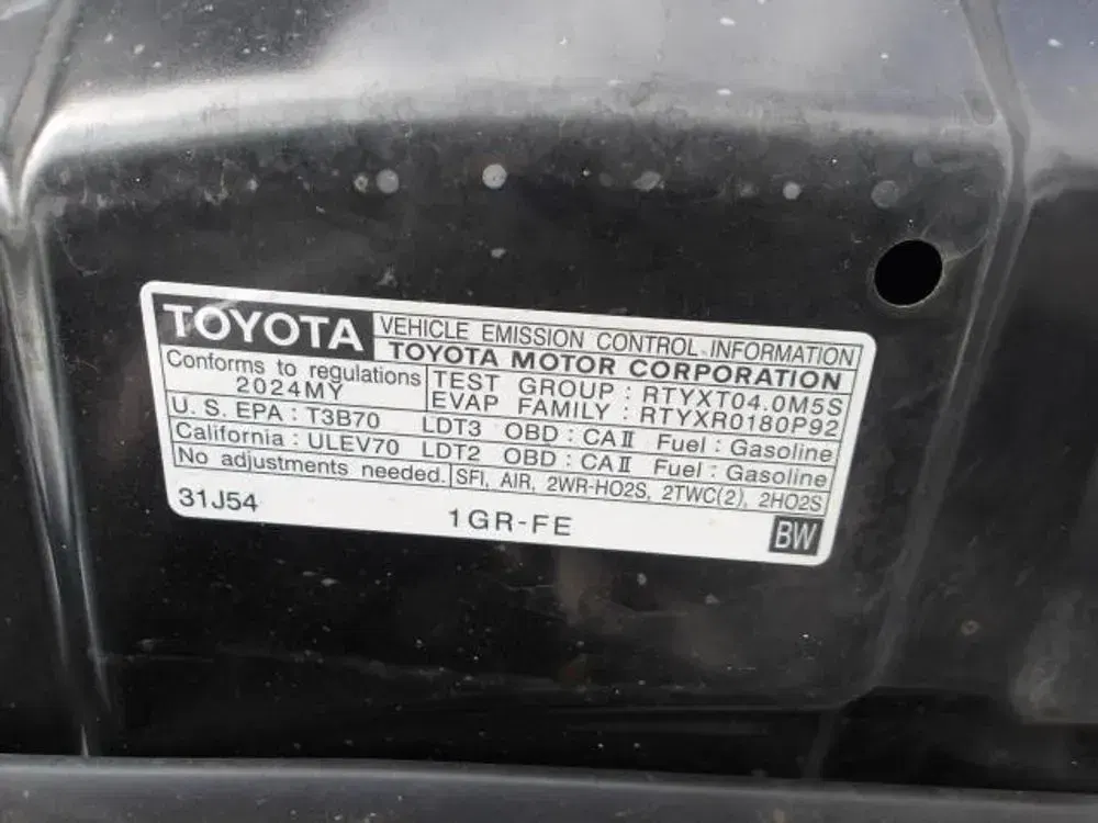 2024 Toyota 4Runner TRD Off Road