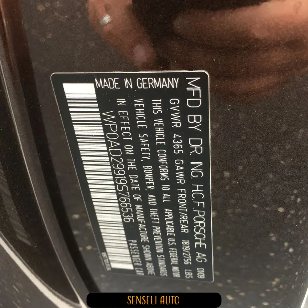 2009 Porsche 911 Turbo Base