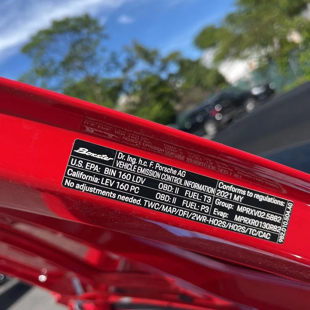 2021 Porsche 718 Boxster Base