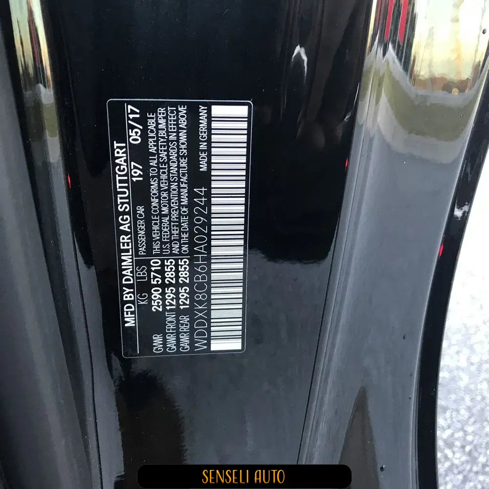 2017 Mercedes-Benz S-Class S550