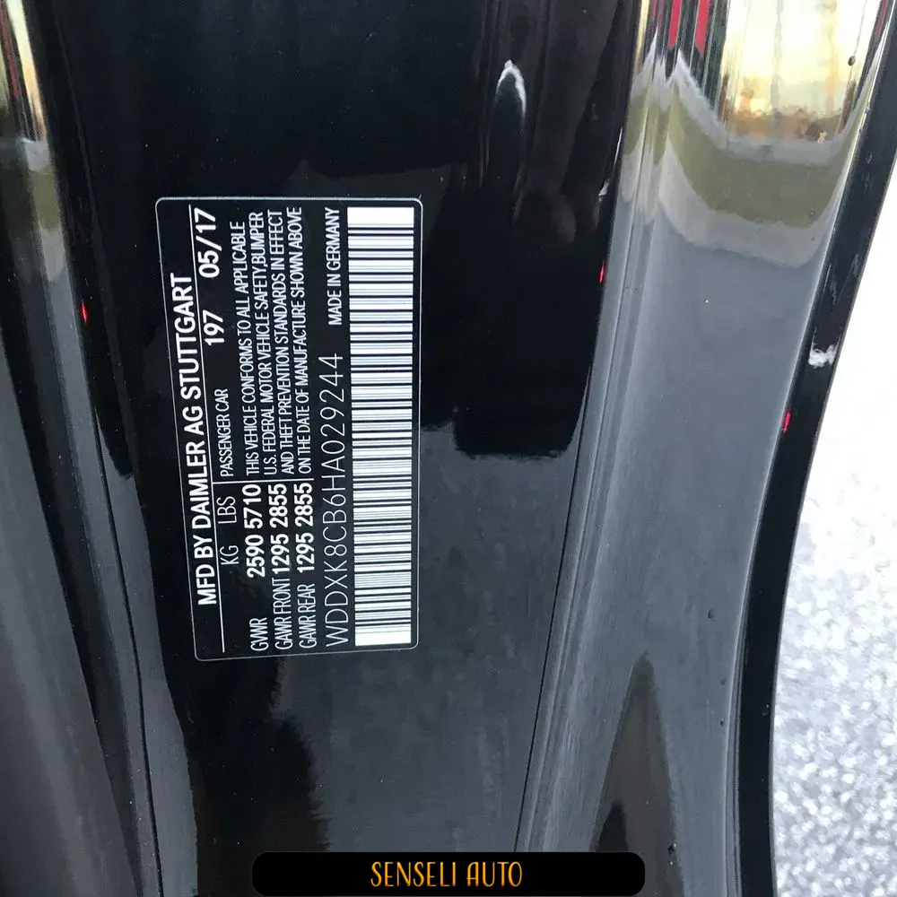 2017 Mercedes-Benz S-Class S550