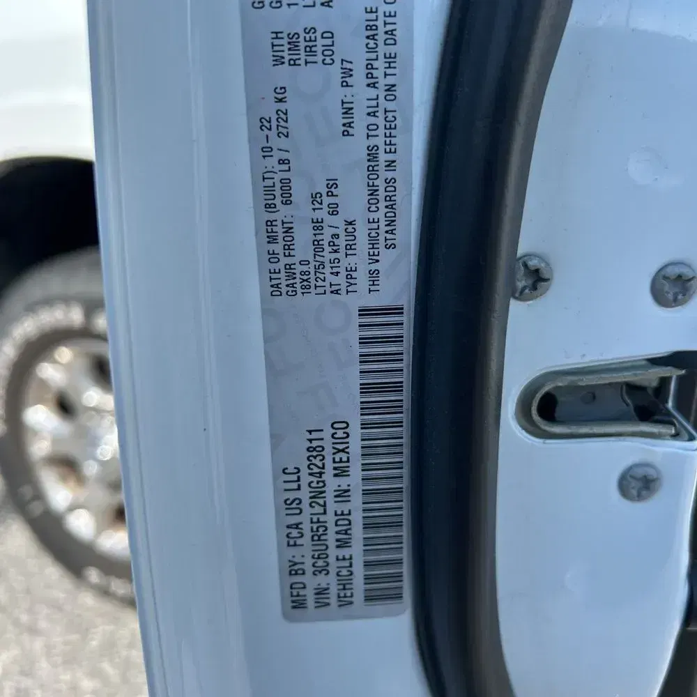 2022 Ram 2500 Laramie