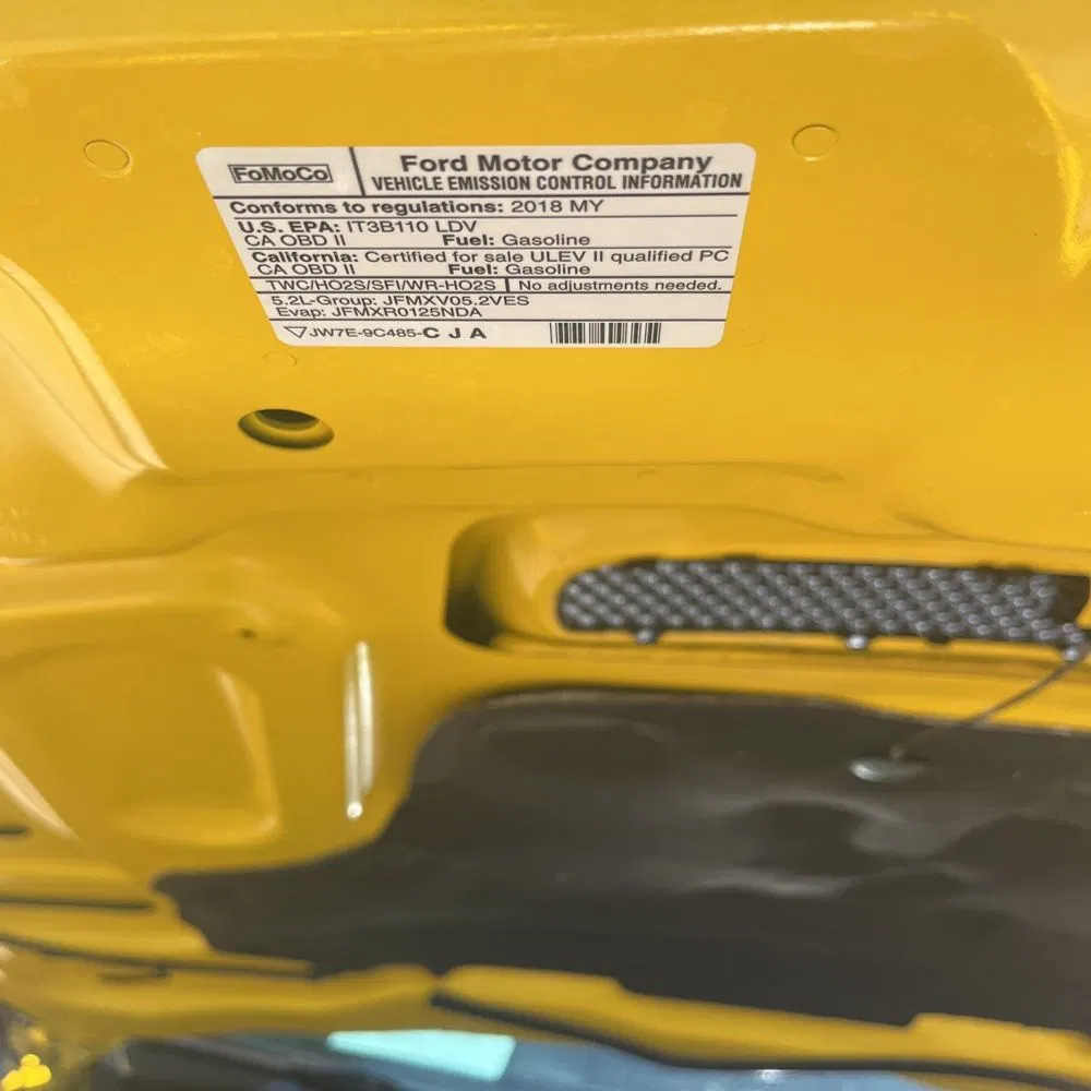 2018 Ford Mustang Shelby GT350