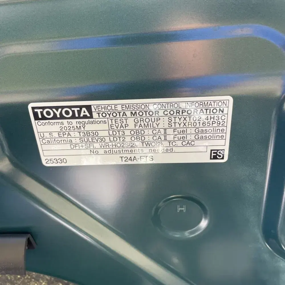 2025 Toyota 4Runner TRD Off-Road Premium