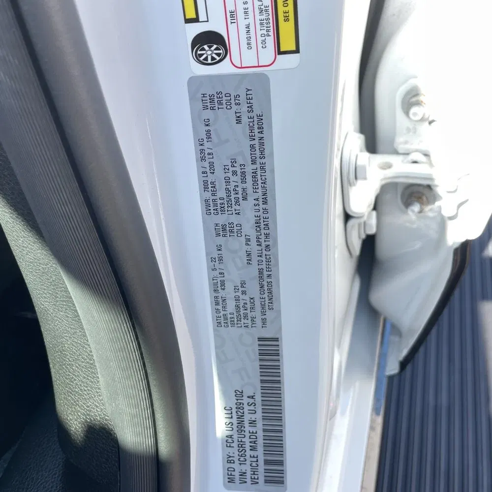 2022 Ram 1500 TRX