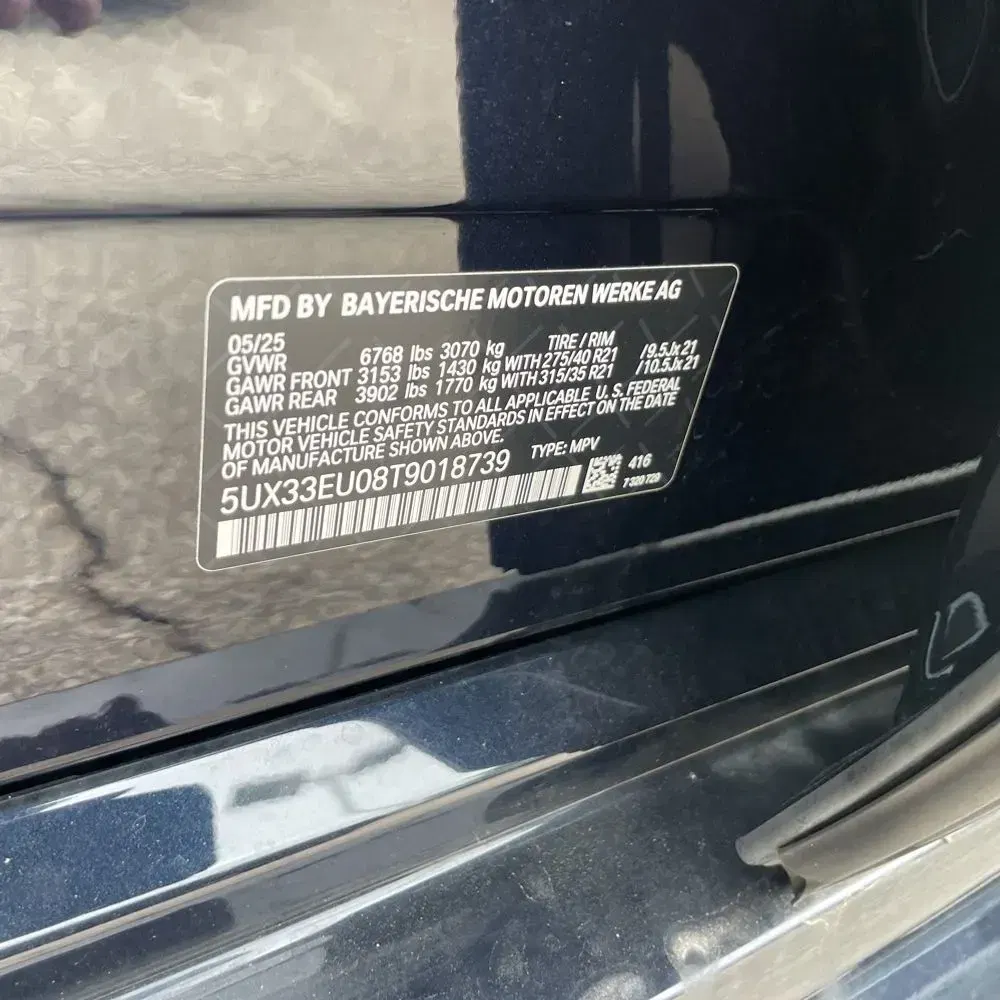 2026 BMW X5 M60i
