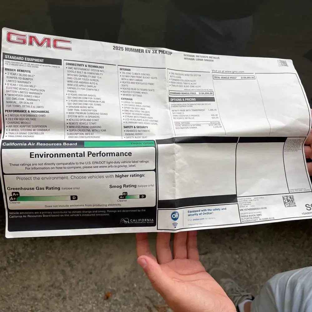 2025 GMC Hummer EV SUT 3X