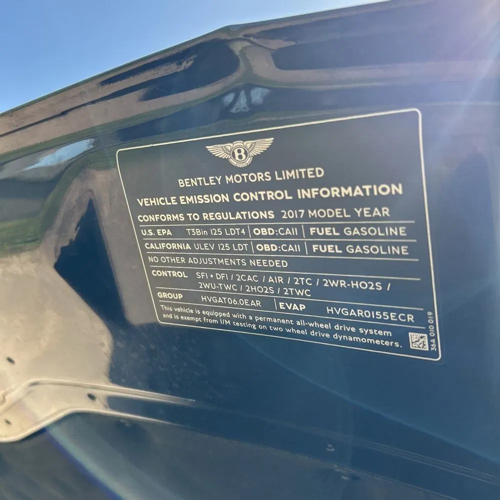 2017 Bentley Bentayga Base