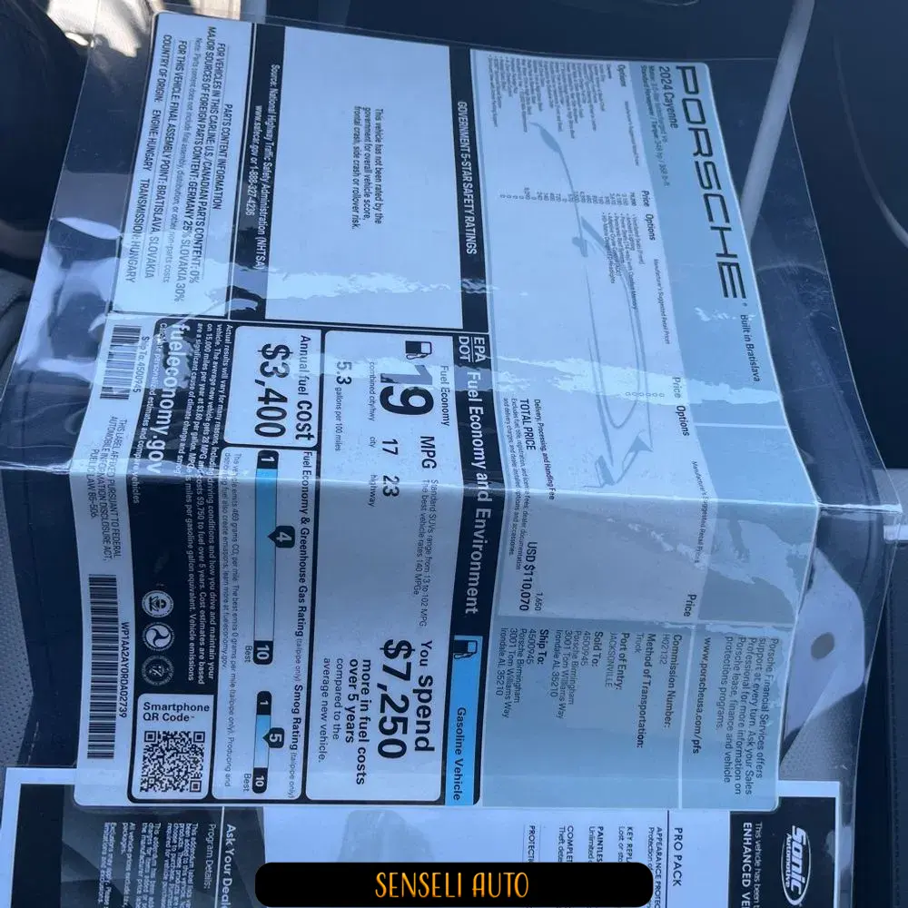 2024 Porsche Cayenne Base