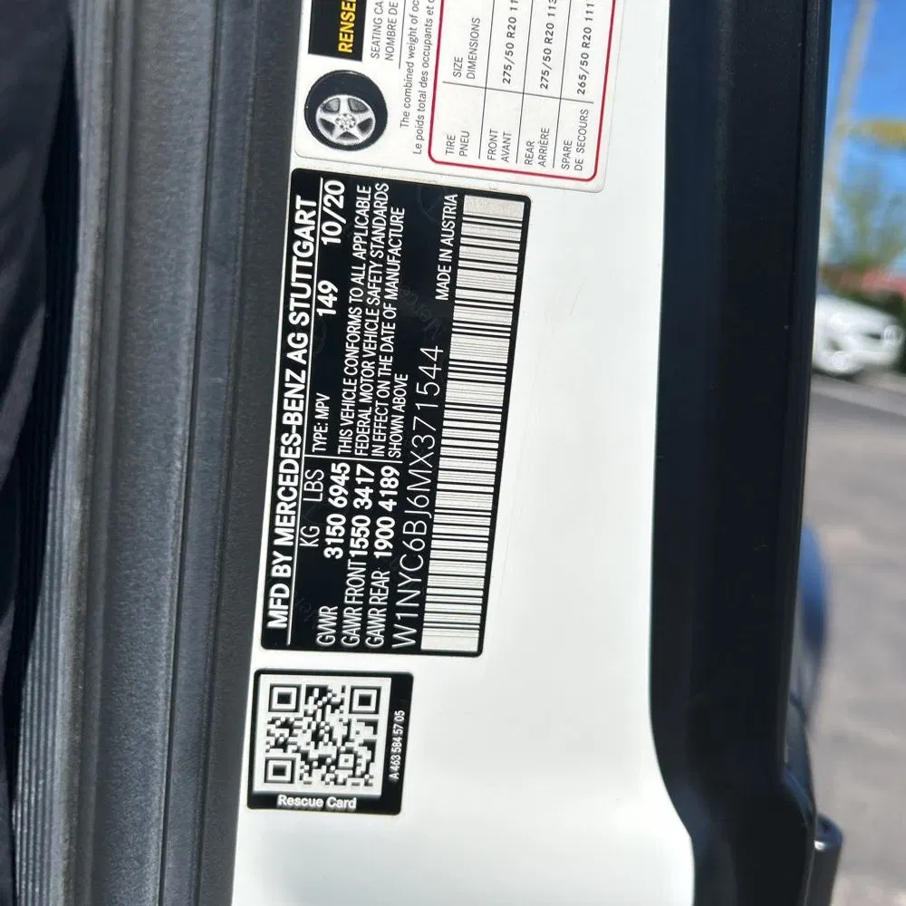 2021 Mercedes-Benz G-Class G 550