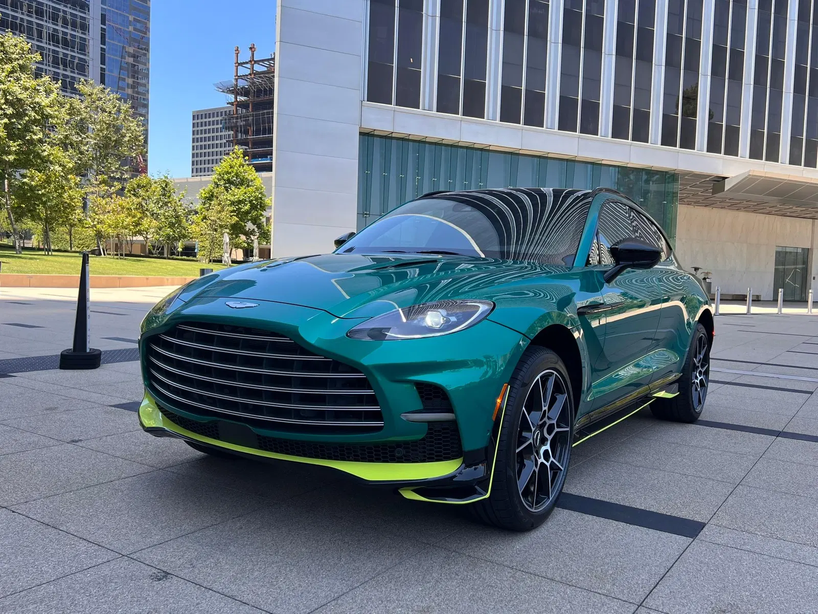 2024 Aston Martin DBX 707 AMR23 Edition - ~70 Miles, 697-hp Twin-Turbo V8, Podium Green, Signed By Fernando Alonso
