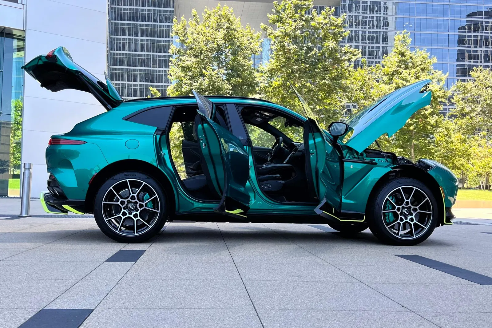 2024 Aston Martin DBX 707 AMR23 Edition - ~70 Miles, 697-hp Twin-Turbo V8, Podium Green, Signed By Fernando Alonso