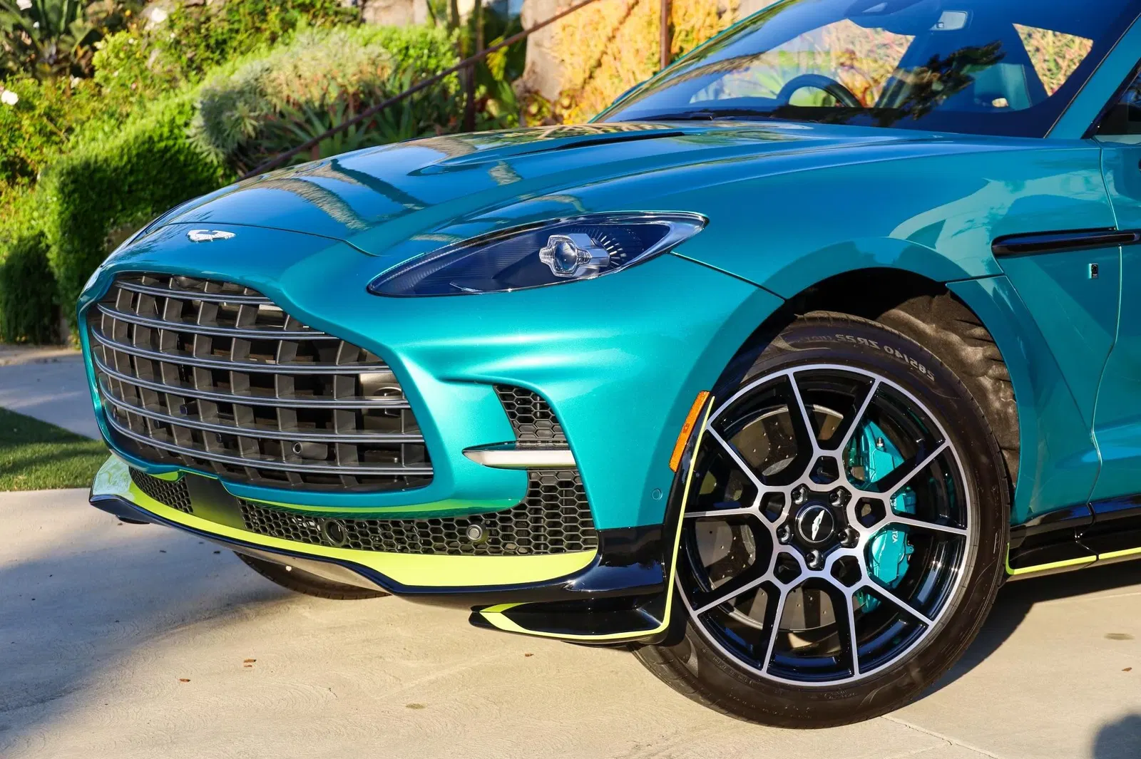 2024 Aston Martin DBX 707 AMR23 Edition - ~70 Miles, 697-hp Twin-Turbo V8, Podium Green, Signed By Fernando Alonso