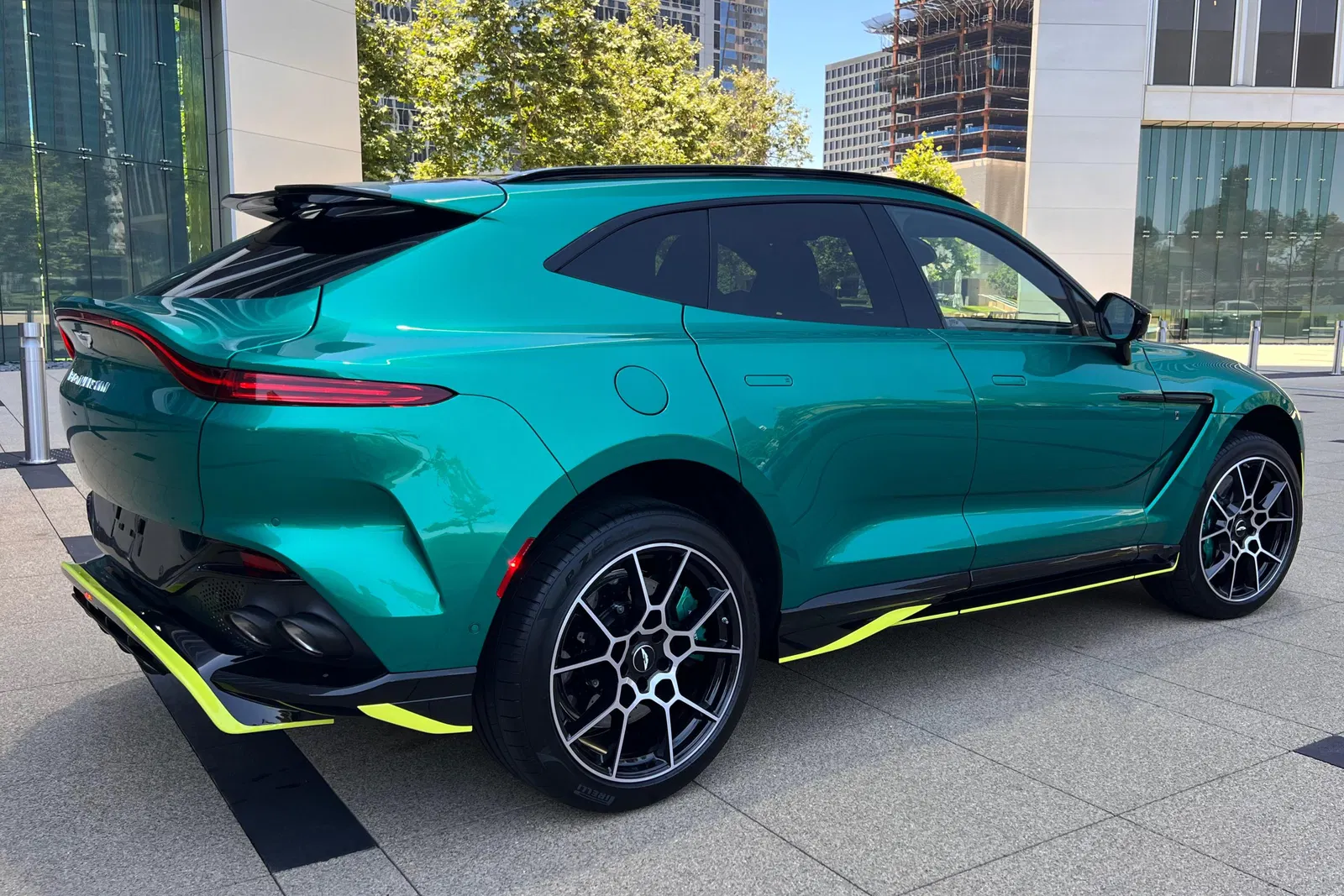 2024 Aston Martin DBX 707 AMR23 Edition - ~70 Miles, 697-hp Twin-Turbo V8, Podium Green, Signed By Fernando Alonso
