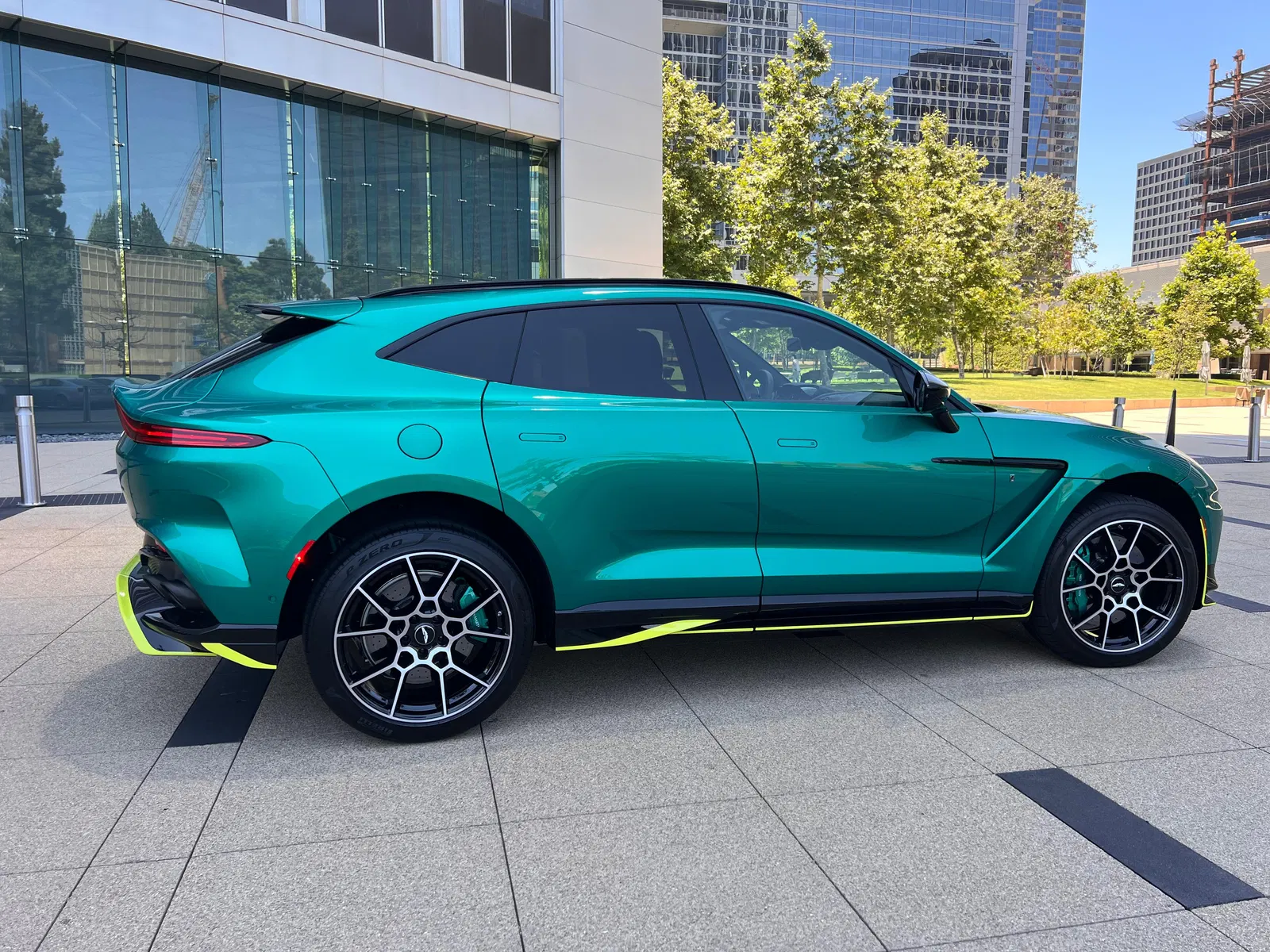 2024 Aston Martin DBX 707 AMR23 Edition - ~70 Miles, 697-hp Twin-Turbo V8, Podium Green, Signed By Fernando Alonso